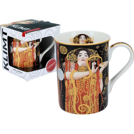 Tazza in porcellana classica Gustav Klimt Medicine NUOVA, regalo per lei (1/5)