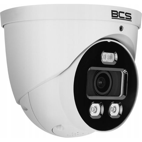 Telecamera IP dome BCS bcs-l-eip66fcr3l3-ai1 6MP impermeabile audio bidirezionale (1/3)