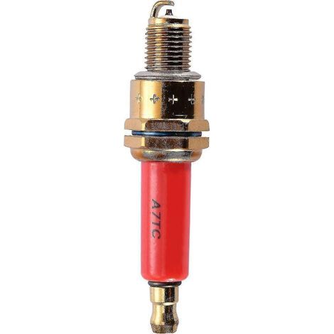 Bougie d'allumage rouge - 1 pièce Iridium Power A7tc de remplacement pour quad, moto et scooter (1/4)