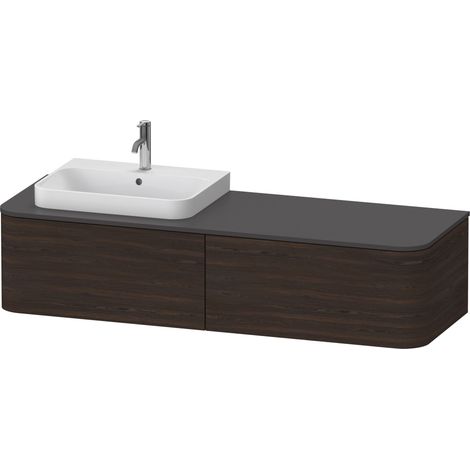 Duravit Happy D.2 Plus Meuble sous-lavabo sur console suspendu,