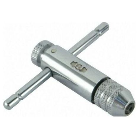 Porte tarauds à cliquet pour écrous de 5 à 12, tourne à gauche, outil de serrage et desserrage pour bricolage et maintenance (1/2)