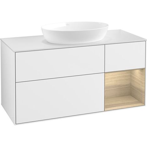 Villeroy & Boch FA71PCGF Armoire sous lavabo Finion FA7 (1/2)