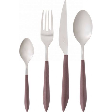 ARES, Posate Set 24 pz, Scatola con Finestra, Casa Bugatti