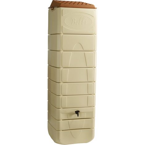 habitat-et-jardin Belli Wand-Wassertank 650 L Beige (1/3)