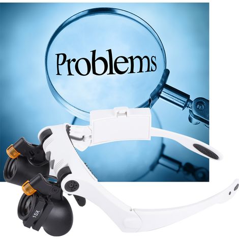 Lampe LED 21, loupe frontale combinée avec lentille remplaçable (1/5)