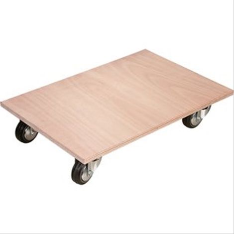 Plateau à roulettes surface bois charge 250 kg - Caujolle