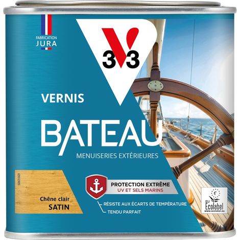 Vernis bateau V33 chêne clair Satin - 0,5L
