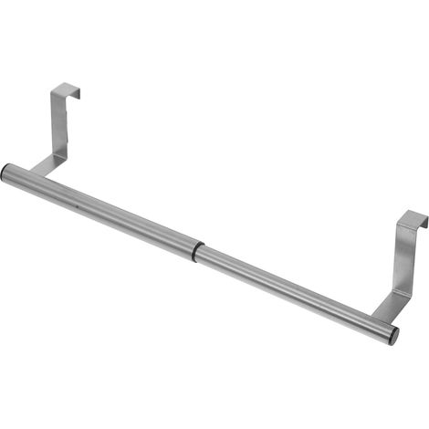 Porte-serviettes télescopique Healeved en acier inoxydable pour torchons de cuisine (1/5)