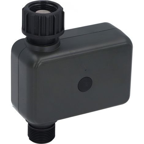 Programmateur d'arrosage automatique connecté par application BT, robinet et vanne pour tuyau, irrigation des plantes, pelouse et jardin (1/5)