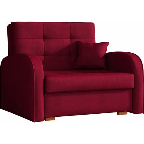 Fauteuil Columbus 114, Kronos 02, 85x103x98cm, Tapisserie, Pieds: Bois, 0, Mobilier déjà assemblé (1/5)