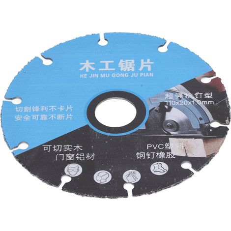 Lames de scie à bois en acier allié à haute teneur en manganèse, disques de coupe circulaires, accessoires pour outils électriques