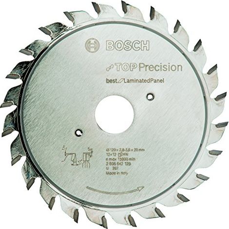 Bosch Lama Incisore Top Precision Best for Laminated Panel, 120 x 20 x 2,8 - 3,6 mm -2608642129 (1/3)