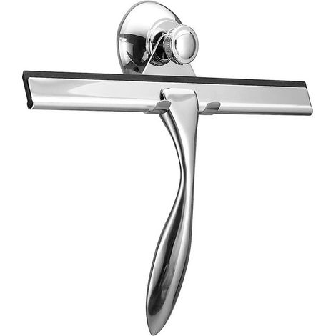 Tergivetro in acciaio inox, raschietto per WC, lama raschiante larga + gancio di montaggio (1/3)