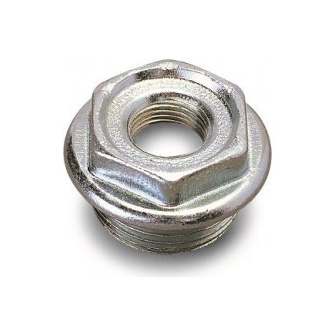 Atusa – Bouchon de radiateur 1" – Filet à gauche – Zinc chromé – Installation rapide et facile – Raccord radiateur