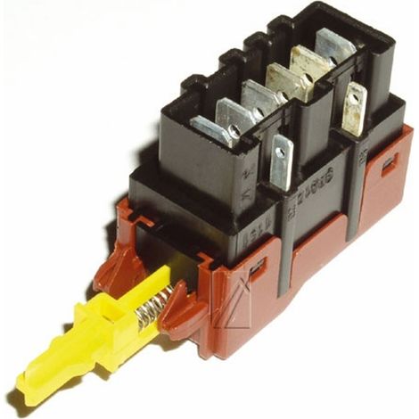 1249271410 ELEMENTO PULSANTIERA LAVASTOVIGLIE 6 2 CONTATTI ELECTROLUX