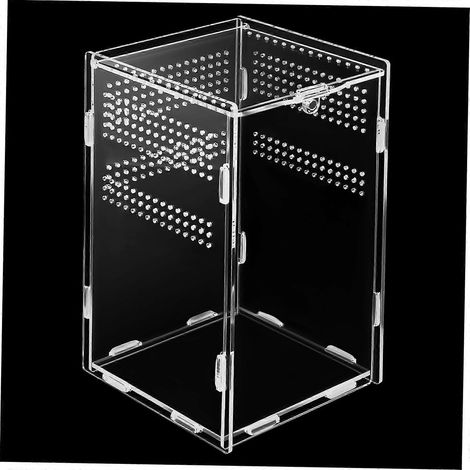 Terrarium compact pour insectes, installation, élevage et observation faciles pour les mygales et les phasmes, pour intérieur, voyage, convient à la reproduction (1/5)