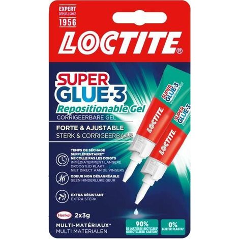 Loctite Superkleber-3 Gel transparent 2x3g