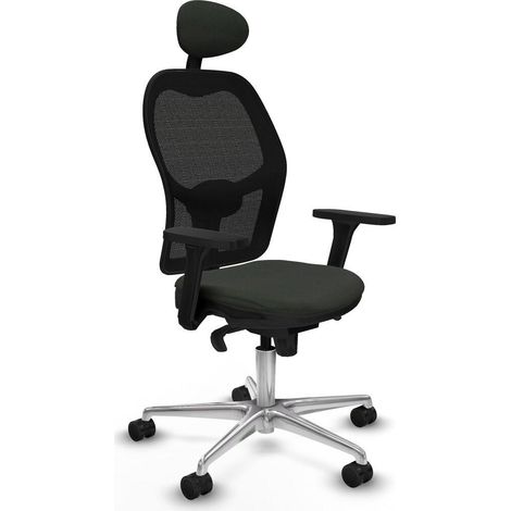 Piqueras y Crespo Jorquera sedia da ufficio nera confortevole (1/3)
