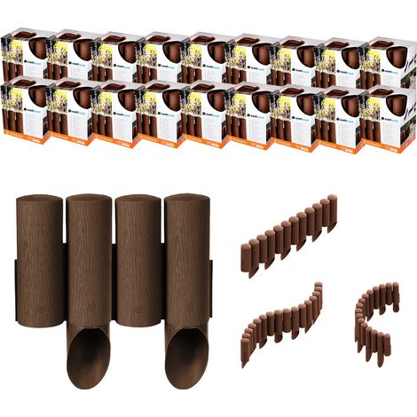 Zaun cellfast standard 4 UV beständig frostfest Braun 4140 cm (1/3)