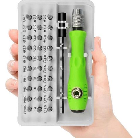 Set di chiavi a bussola - Set di cacciaviti 32 in 1, strumento per lo smontaggio di notebook e telefoni (1/2)