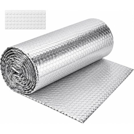 Film Isolant Thermique Aluminium 3 mm, Double Face, Réfléchissant (1/5)