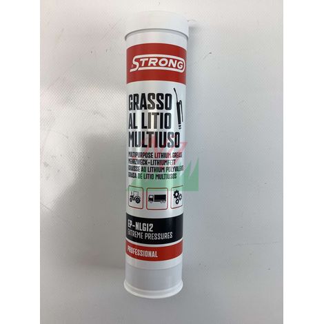 Grasso al sapone di litio da officina in cartuccia da 400gr A01089