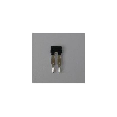 Connecteur transversal enfiché noir 2 pôles 24A Pas de 5.1mm isolé pour bloc de jonction série 7 (à l'unité) Weidmuller (1/2)