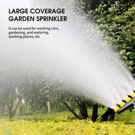 Arroseur de Jardin, Arrosage Pelouse Pulvérisateur d'eau Système d'Arrosage pour Jardin Pelouse Plantes Légumes Fleurs Cour Pastor (1/5)