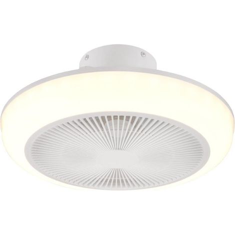 VENTILATORE PLAFONIERA MJOLBY D.46CM 30W 3-6500K.