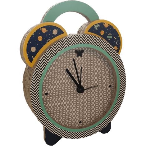 Innoliving Orologio Sveglia da Tavolo "Keep me" in Cartone Ecosostenibile INN-999