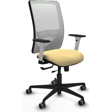 Silla de oficina piqueras y crespo Zulema blanco madera duradera (1/2)