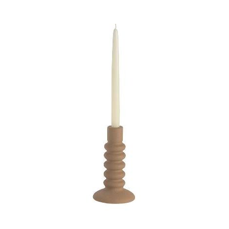 ANDREA HOUSE AX24043 Candelabro Cerámica Marrón Ø11X18,5 - ref: AX24043