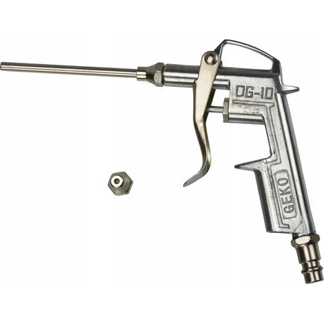 Pistola sopladora neumática Geko g01189 ergonómica anticorrosión (1/3)