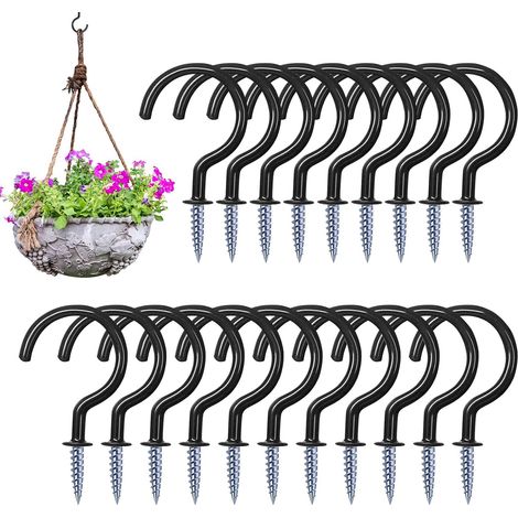 Crochet à visser, pour tasses et plantes et objets suspendus (1/5)
