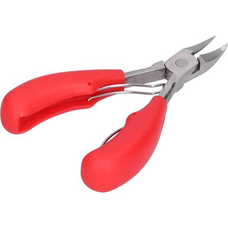 Pince coupante pour dents de porcelet en acier inoxydable, outil d'élevage pour couper les crocs, rouge, équipement vétérinaire (1/5)