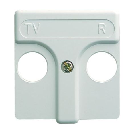 TAPA TOMA R-TV BLANCO S27 (1/2)