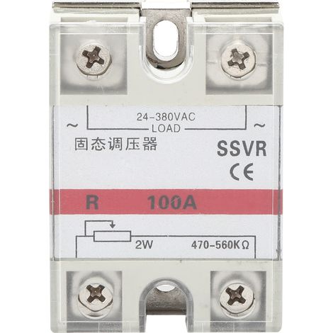 Régulateur de tension à semi-conducteurs, Module de relais monophasé basse fréquence SSVR-100 VA (1/5)