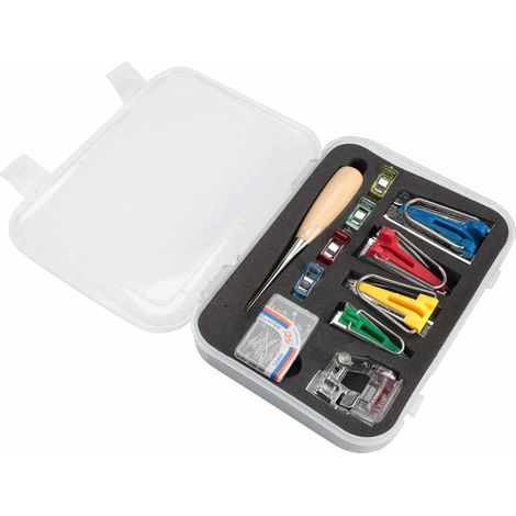 Gabarit À Biais - Outil De Patchwork Pour Machine À Coudre - Pour Création De Biais Sur Tissu - Lot De 1 Pièce (1/5)