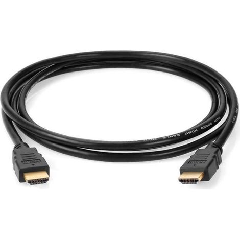 Câble HDMI - REEKIN - 2 Mètres - High Speed avec Ethernet - Plaqué or - Rétrocompatible