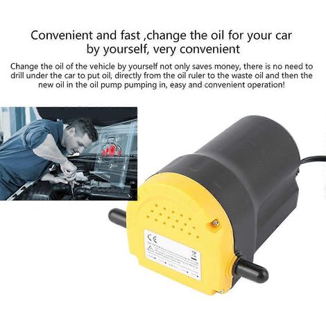 Pompe d'extraction pour vidange d'huile moteur 60W, aspiration et transfert de fluides (1/4)