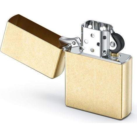 Brass Petrol Storm Lighter - Petrol Not Included (1/5)
