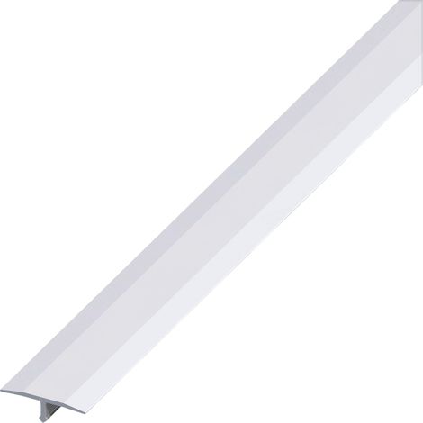 Alfer PROFILO DI COPERTURA GIUNTI ALLUMINIO Argento Satinato mm. 14x2,5 mt. 5.00 pz