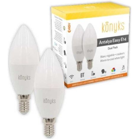 Konyks Antalya Easy E14 LED RGB-Glühbirne 5W (1/2)