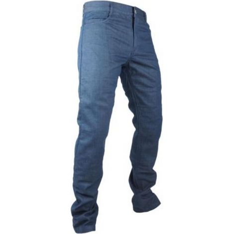 Pantalon jean bleu pour moto route Overlap Street Pétrol Taille (1/2)