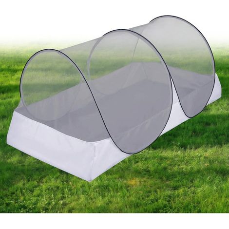 Moustiquaire pour lit, 200 x 100 x 73 cm, pour Enfants, Bureau, Camping en Plein air, Facile à Ranger (1/5)