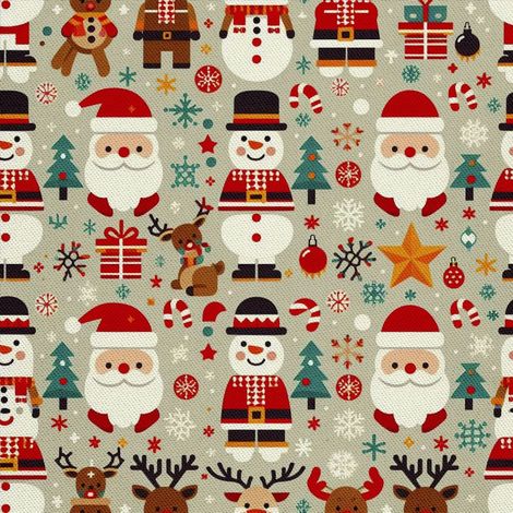 Outdoor dekostoffe oxford - Motiv Weihnachtsferien DX1887 (1/5)