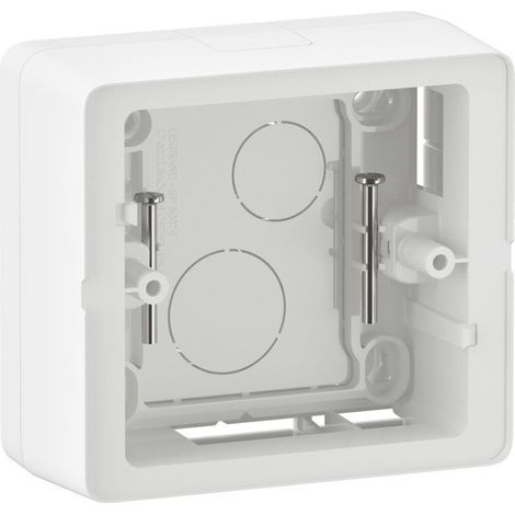 Legrand - Cadre saillie Céliane 1 poste - Blanc (1/2)