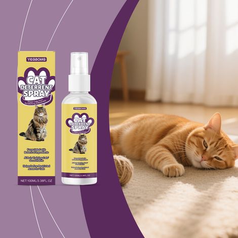 Kratzfestes Spray für Katzen mit sanfter Formel, angenehm für Katzen, gut für ihr Verhalten und schützt Möbel – 100 ml -- DTEKGAZ (1/5)