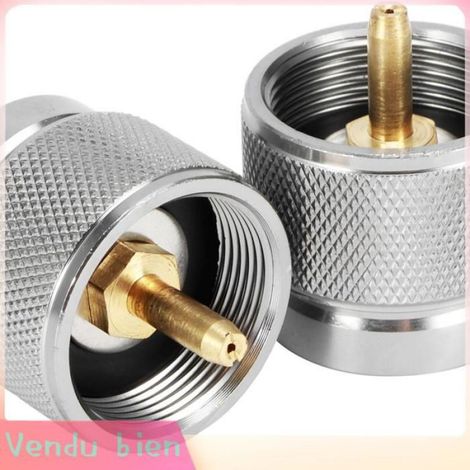 Garosa Adaptateur de cuisinière Adaptateur de Soupape de à Gaz, Réservoirs à Plat en Acier Inoxydable piscine plancha (1/4)