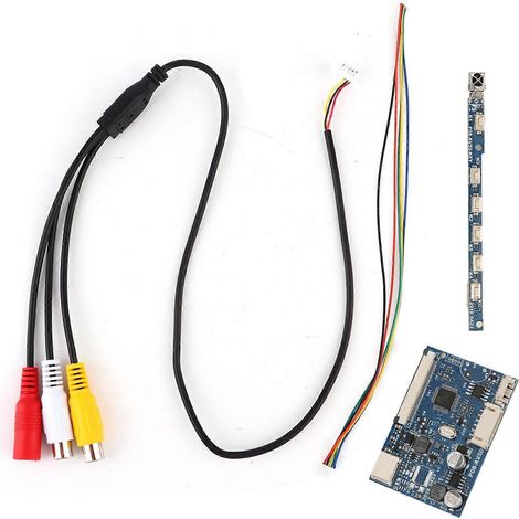 Einzelnes Treiberplatinenmodul mit 50-poligem 2-Kanal-AV-Signaleingang für 7-/9-/10,1-Zoll-LCD-Bildschirme